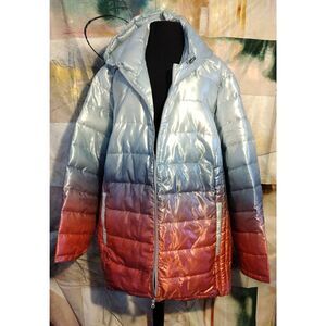 NWOT Woman Within Women's Plus Size Packable Puffer Jacket Jacket